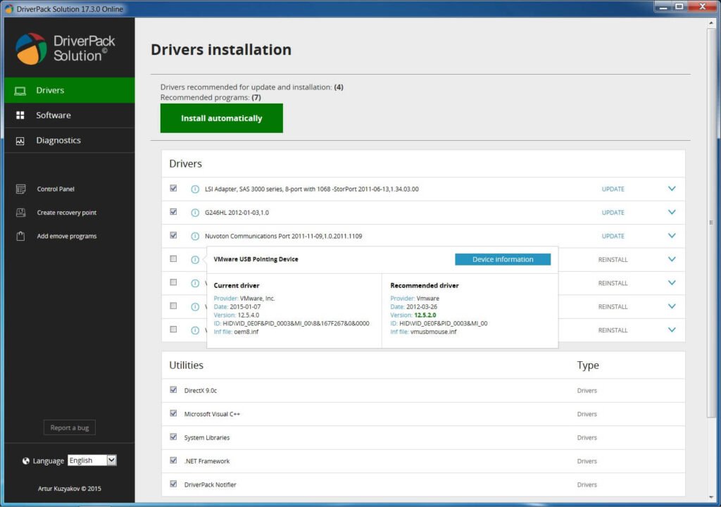 Driverpack Solution