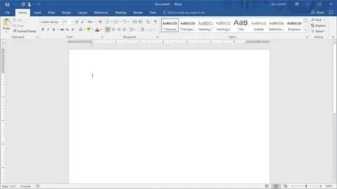 Word 2016