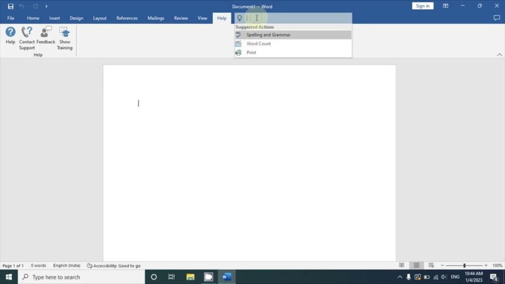 Word 2016