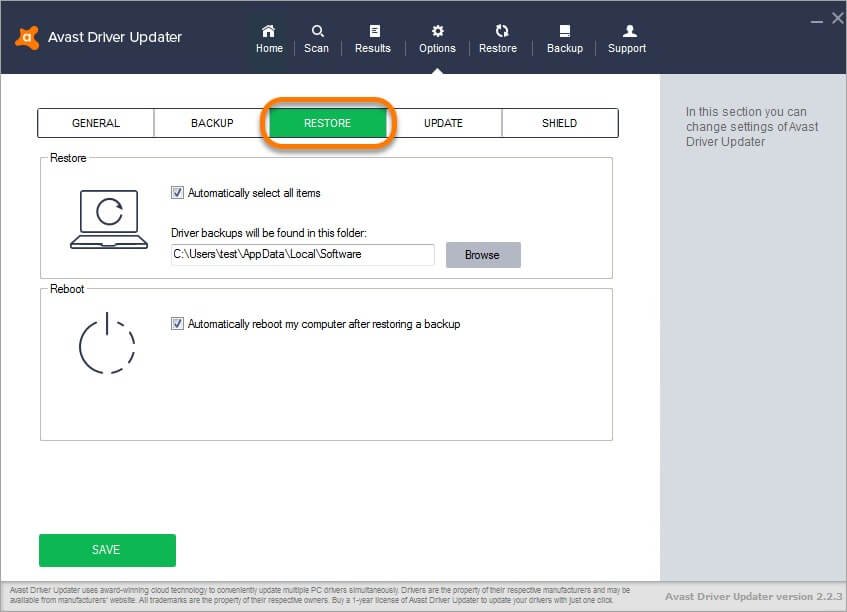 Avast Driver Updater