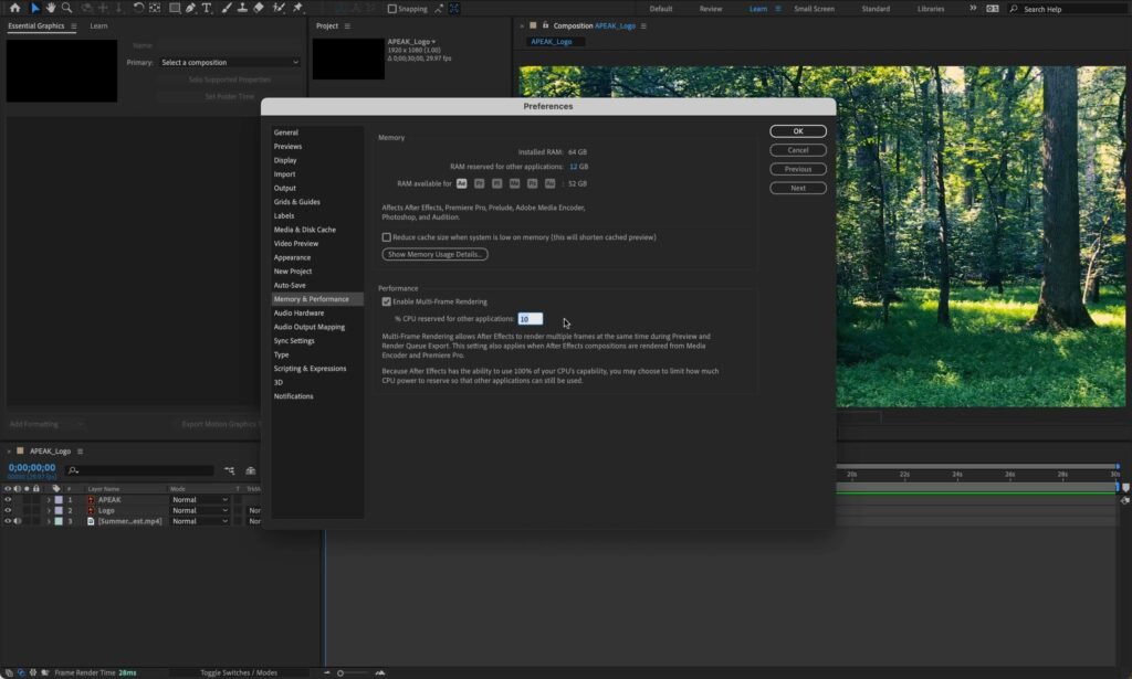 Adobe After Effects 2022