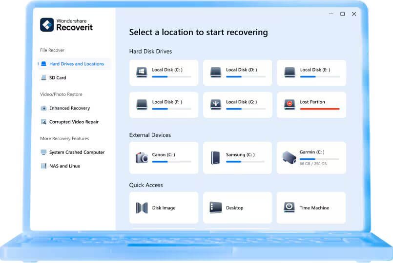 Baixar Wondershare Recoverit Data Recovery