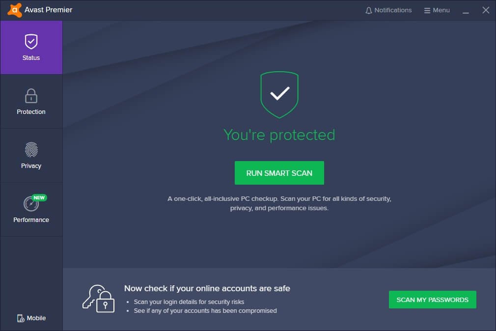 Ativador Avast Premier 2019