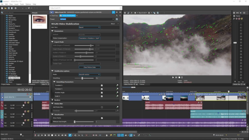 Sony Vegas Pro 17