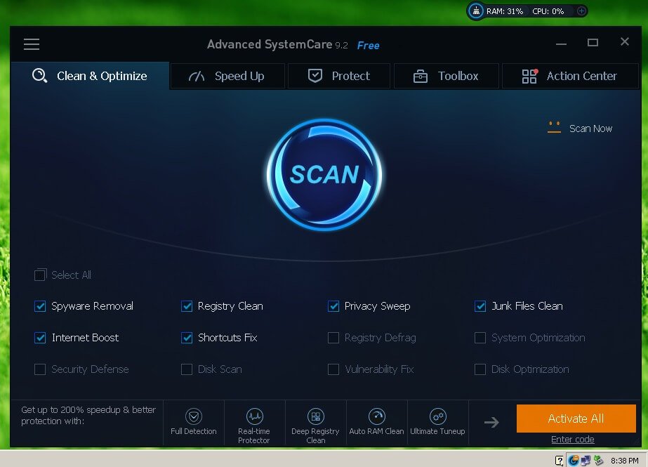 Baixar Advanced Systemcare Pro Crackeado Português