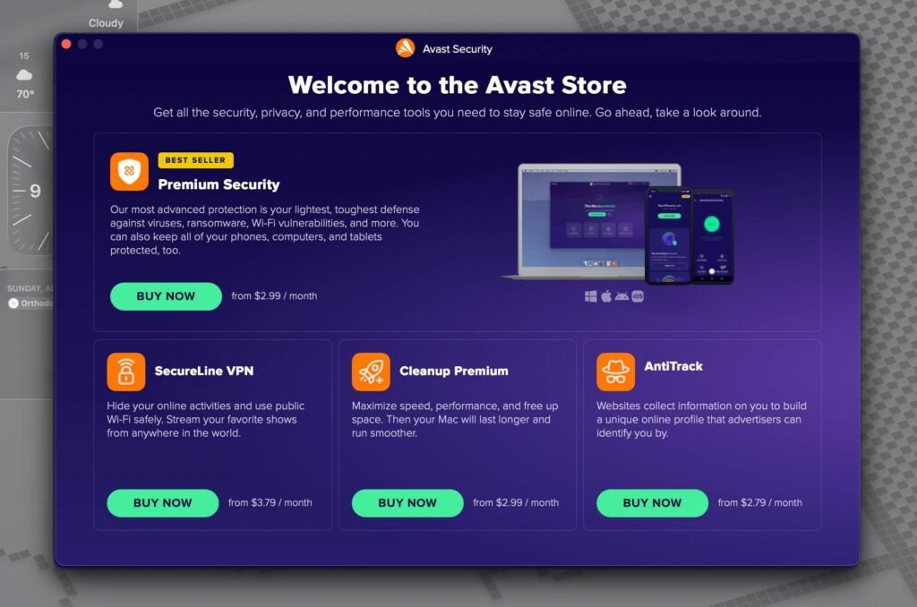 Ativador Avast Premier 2019