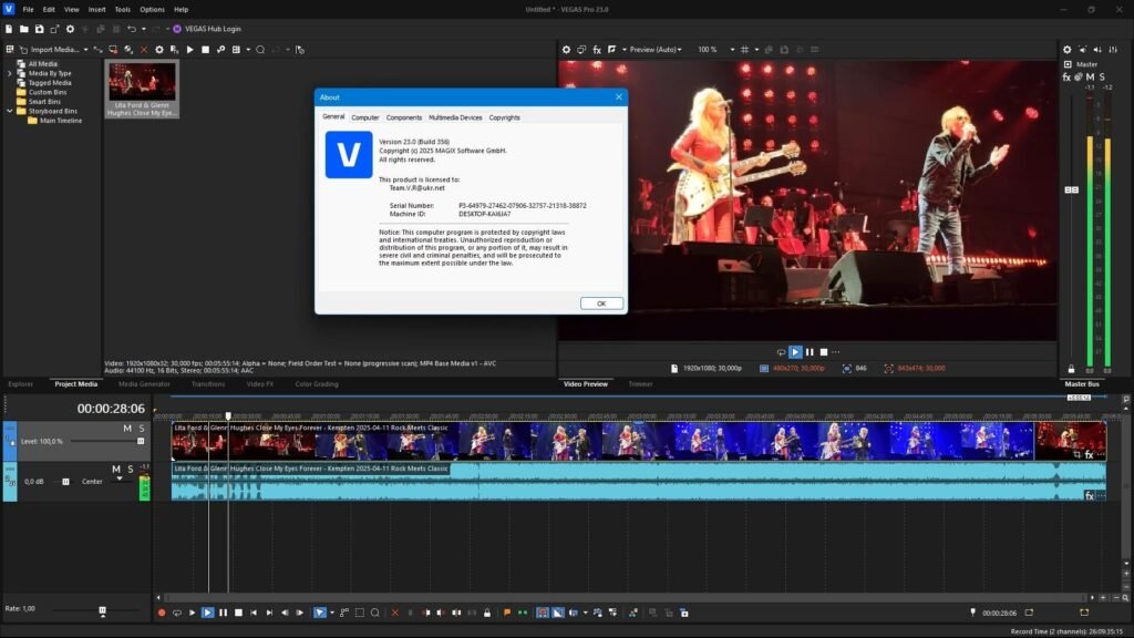 Sony Vegas Pro 23