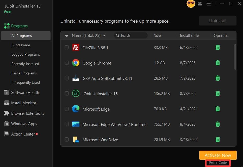 Baixar IObit Uninstaller Crackeado Português