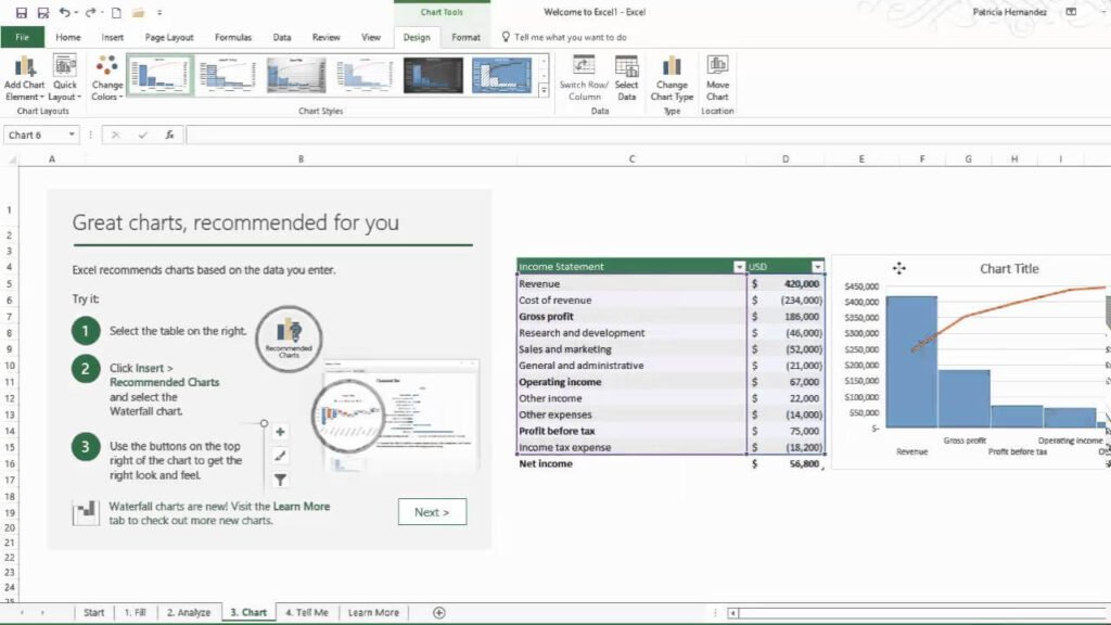 Excel 2016
