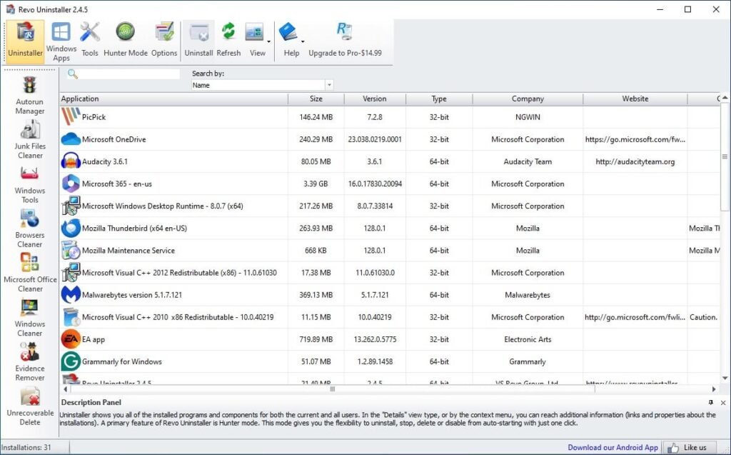 Baixar Revo Uninstaller Pro Crackeado Português