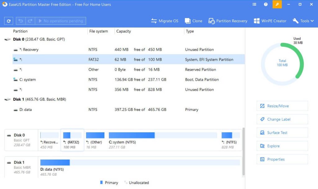 Baixar EaseUS Partition Master Crackeado Português