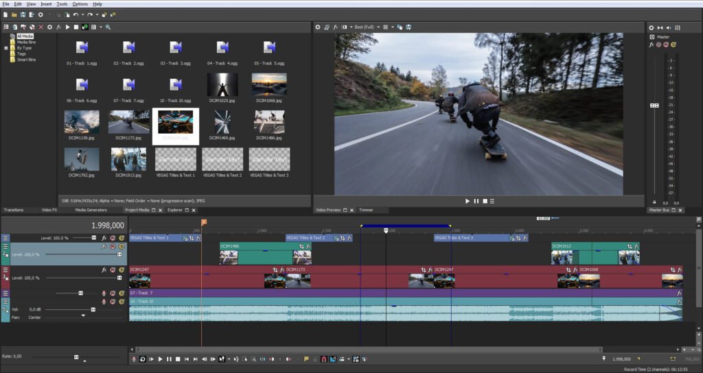 Sony Vegas Pro 15