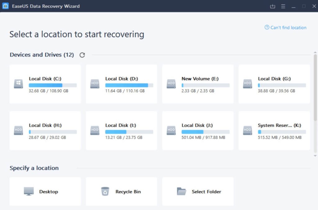 Baixar Easeus Data Recovery Crackeado Português